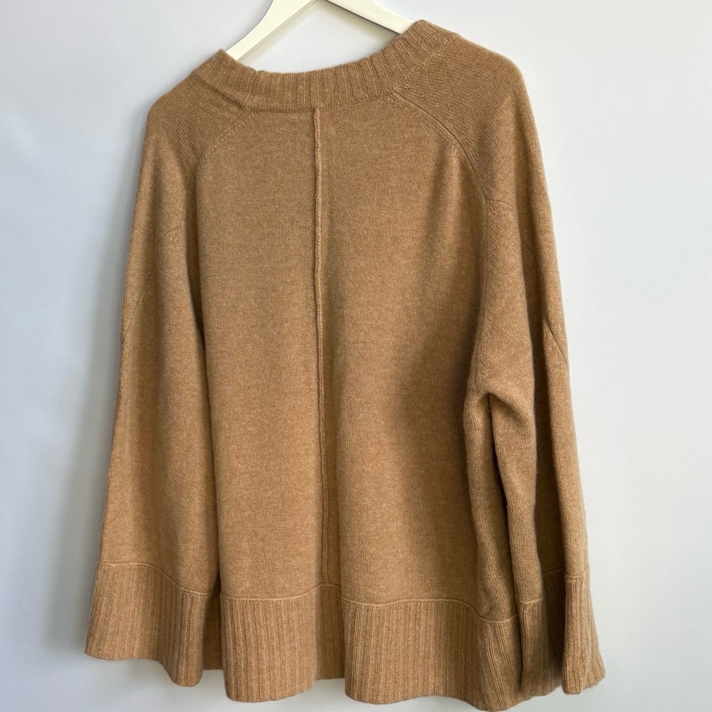 NWT Anthropologie The Chandler Cashmere Crew-Neck Relaxed Pullover Sweater XL - Picture 12 of 16